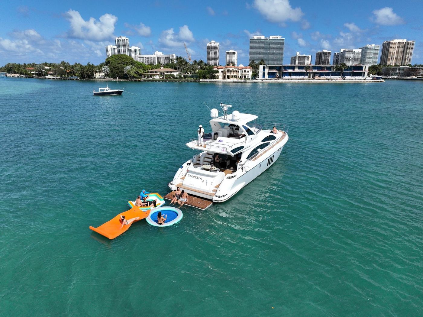 Azimut 70' Warrior II — yacht charter in Miami