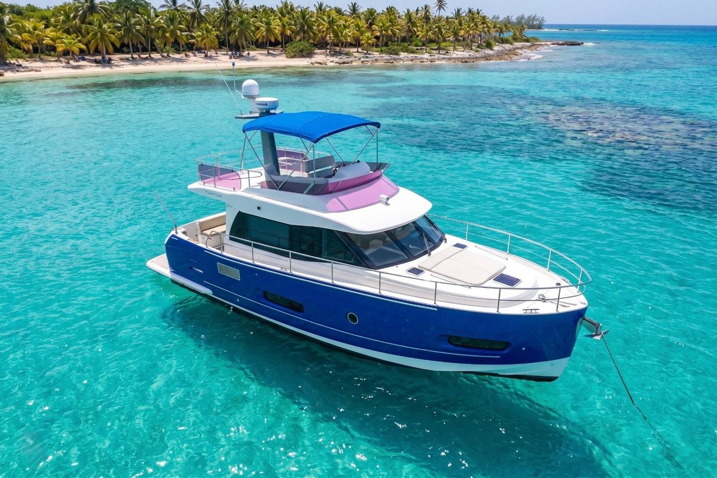 Azimut Magellano 45' — yacht charter in Miami