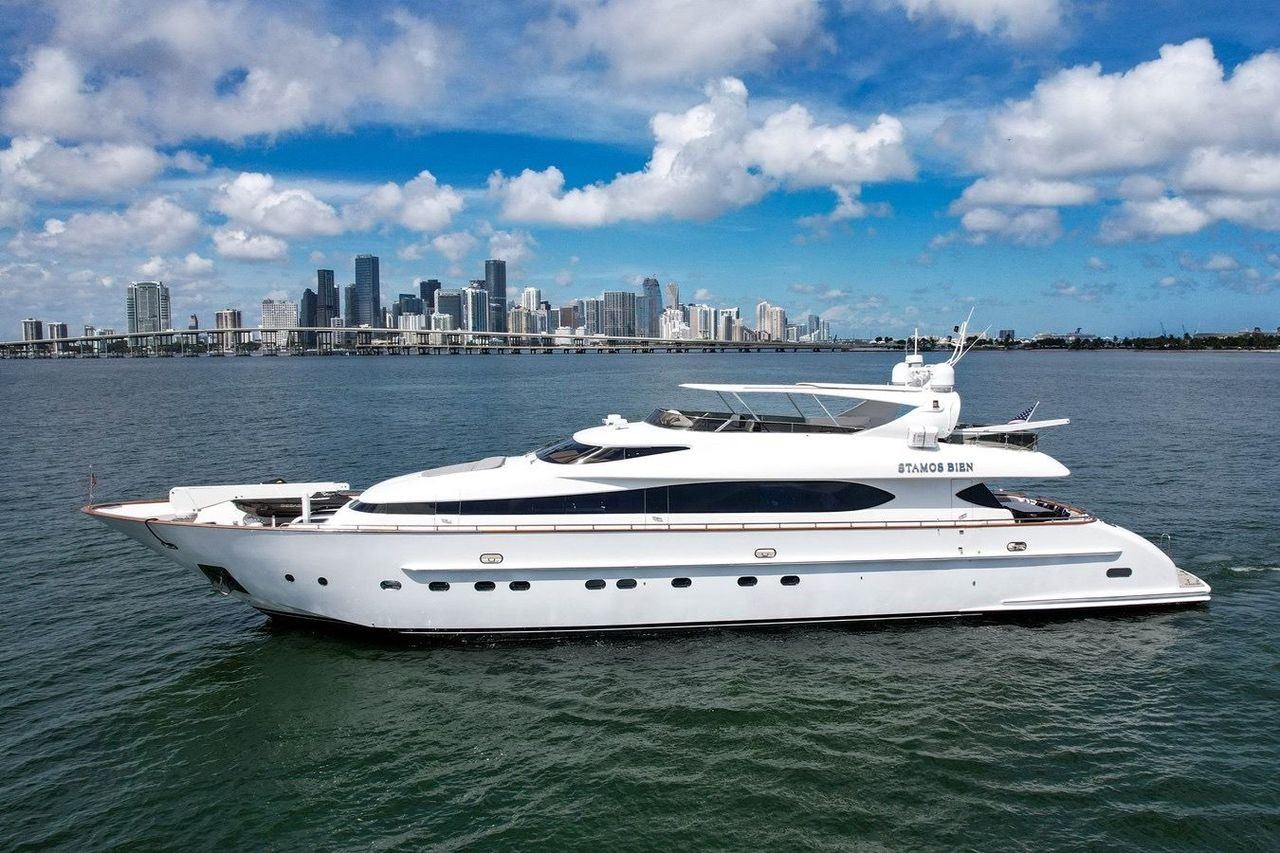 Maiora 110' Stamos Bien — superyacht charter in Miami
